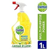 Dettol Power And Fresh Advance Multi-Purpose Lemon And Lime Spray (1LTR)