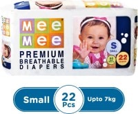 MeeMee Premium Breathable Diapers (22 PCS, S)
