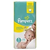 Pampers Premium Protection New Baby Diapers (44 PCS, Size 1)