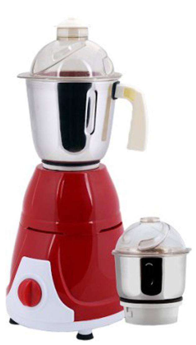 Anjalimix Prime Duo 600W Mixer Grinder (Red, 2 Jar)