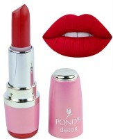 Ponds Professional Long Lasting Cream Matte Lipstick (Bright Red, 4ML)