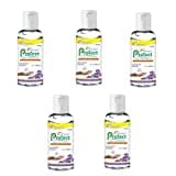 Dr. Morepen Protect Lavender Instant Hand Sanitizer (Lemon, 100ML, Pack of 5)