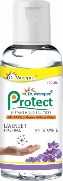 Dr. Morepen Protect Lavender Instant Hand Sanitizer (Lavender, 100ML)