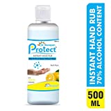 Dr. Morepen Protect Lemon Instant Hand Sanitizer (Lemon, 500ML)