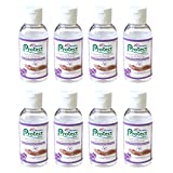 Dr. Morepen Protect Max Lavender Instant Hand Sanitizer (Lavender, 50ML, Pack of 8)
