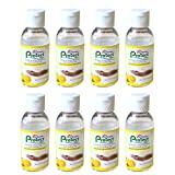 Dr. Morepen Protect Max Lemon Instant Hand Sanitizer (Lemon, 50ML, Pack of 8)