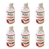 Dr. Morepen Protect Max Rose Instant Hand Sanitizer (Rose, 50ML, Pack of 6)