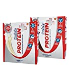 Horlicks Protein+ (Vanilla & Chocolate, 200GM, Pack of 2)