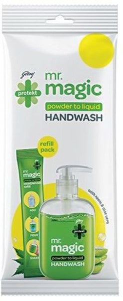 Godrej Protekt Mr. Magic Powder to Liquid Hand Wash (20ML)