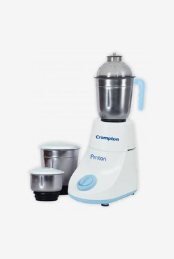 Crompton Proton 500W Mixer Grinder (White, 3 Jar)