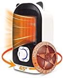 Jaipan PTC Blower Room Heater (Black & White)