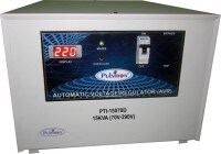 Pulstron PTI-15070D 15 KVA Automatic Voltage Stabilizer (Grey)