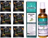 Garnier Pure Cold Pressed Sheer Secret Brahmi Oil (Black, 100ML, Pack of 2)