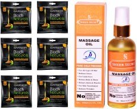 Garnier Pure Cold Pressed Sheer Secret Massage Oil (Black, 100ML, Pack of 2)