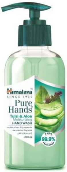Himalaya Pure Hands Tulsi and Aloe Moisturizing Hand Wash (Tulsi and Aloe, 250ML)