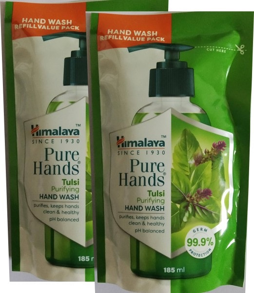 Himalaya Pure Hands Tulsi Purifying Hand Wash (185ML, Pack of 2) Price