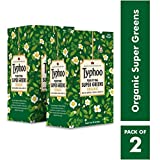 Typhoo Purifying Super Green Organics Herbal Tea (30GM, Pack of 2, 20 Pieces)