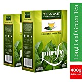 TE-A-ME Purity Long Leaf Green Tea (200GM, Pack of 2)