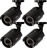 Q-See QTH8053B4 Bullet HD CCTV Security Camera (Black)