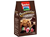 Loacker Quadratini Bite Size Wafers (Chocolate, 125GM)