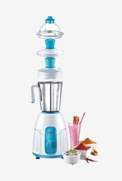 Prestige Racer 550W Mixer Grinder (Blue & White, 1 Jar)