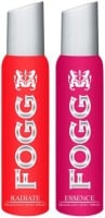 Fogg Radiate And Essence Body Spray (120ML, Pack of 2)