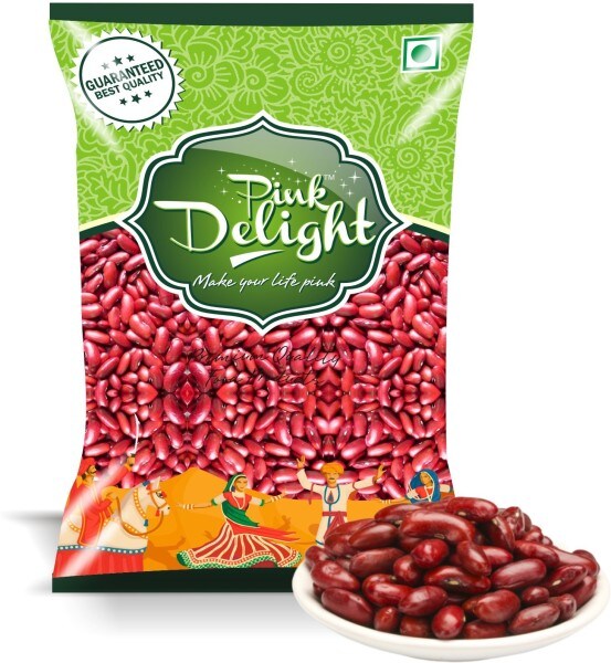 Pink Delight Rajma (Red, 1KG)