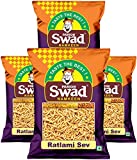 Swad Ratlami Sev Namkeen (6.4KG, Pack of 4)