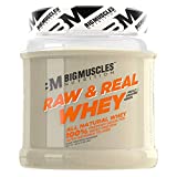 Bigmuscles Nutrition Raw & Real Isolate Protein (Unflavoured, 1KG)