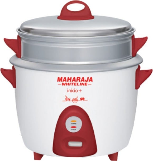 Maharaja Whiteline RC-101 1.8 L Rice Cooker (White)