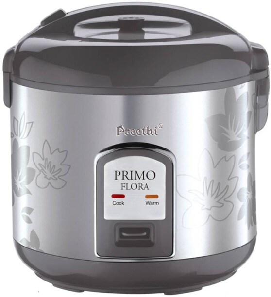 Preethi RC-311 1.8 L Rice Cooker (Steel)