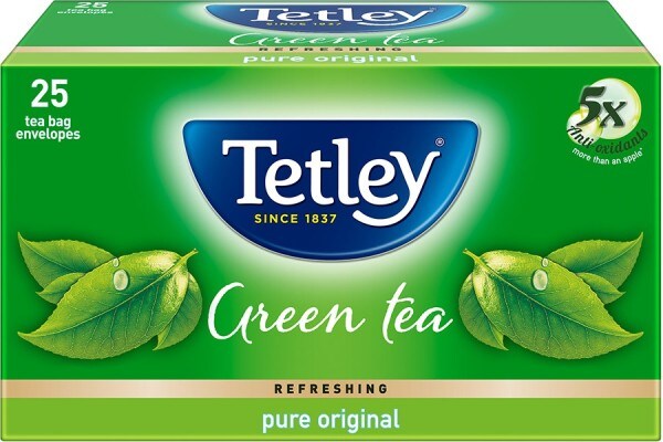 Tetley Refreshing Pure Original Green Tea (50GM, 25 Pieces)