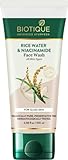 Biotique Rice Water & Niacinamide Face Wash (100ML)
