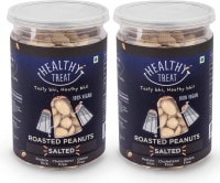 Healthy Treat Roasted Peanuts Namkeen (Salred, 200GM, Pack of 2)