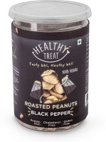 Healthy Treat Roasted Peanuts Namkeen (Black Pepper, 200GM)