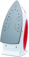 Bajaj Round Steam Iron (Red & White)