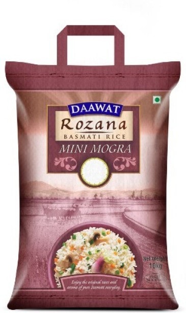 Daawat Rozana Mini Mogra Basmati Rice (10KG)