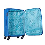 Safari Rush Trolley Luggage (31 Inch, Blue)