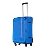 Safari Rush Trolley Luggage (27 Inch, Blue)