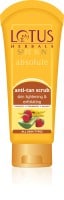 Lotus Herbals Safe Sun Absolute Anti Tan Scrub (100GM, Pack of 2)