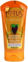 Lotus Herbals Safe Sun Sunscreen Face Wash (80GM)