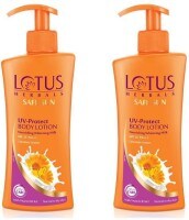 Lotus Herbals Safe Sun UV Protect Body Lotion (250ML, Pack of 2)