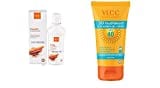 VLCC Sandal Cleansing Milk Sun Screen Gel (100GM)
