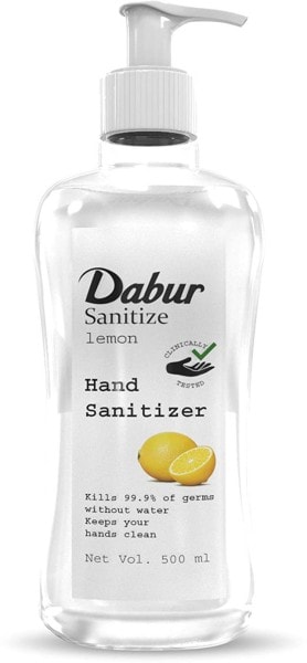 Dabur Sanitize Lemon Hand Sanitizer (500ML)