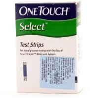 OneTouch Select Glucometer Strips (50 Strips)