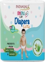 Patanjali Shishu Care Baby Diaper (8 PCS)