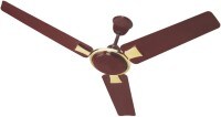 Surya Sleek Ceiling Fan (Brown & Gold)