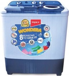Impex 6.5 kg Semi Automatic Top Load Washing Machine (Wondera WIZ 6.5 SABL)