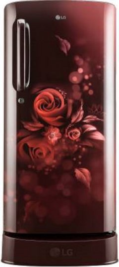 Compare LG 190 L Direct Cool Single Door 3 Star Refrigerator (GL D201ASED)