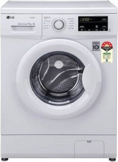 Compare LG 7 kg Fully Automatic Front Load Washing Machine (FHM1207SDW) vs IFB 7 kg Fully Automatic Front Load Washing Machine (ELITE MXS)